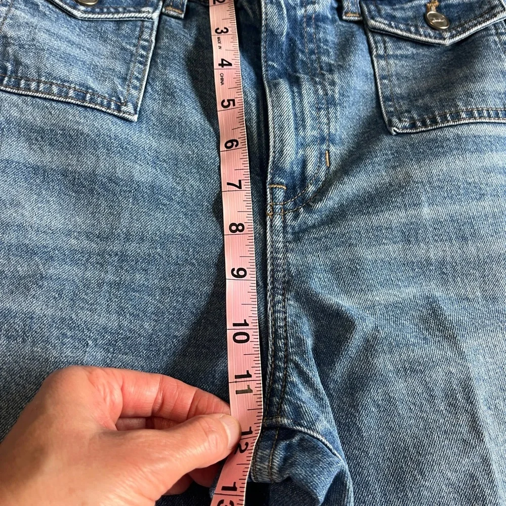 J Crew Vintage Flare Jean with Flap Pockets Size 27 NWT $158 Bangkok Wash Womens - Picture 12 of 15